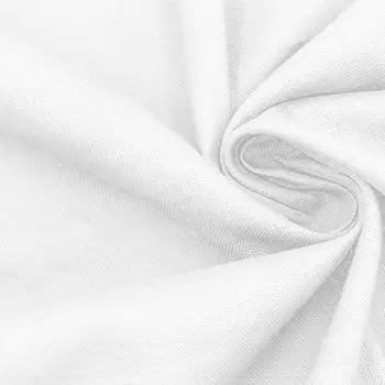 Cotton Oxford Width Plain Handicraft Oxford [moonfarm] Fabric, White, 100% Cotton, Thin, approx. 140cm, Cloth, (2m)