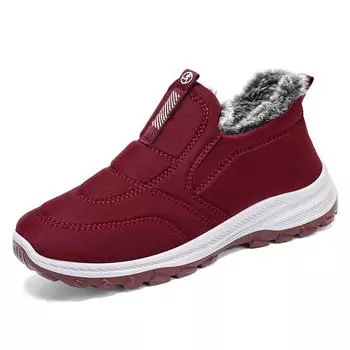 Cotton shoes women new winter women s shoes men boots warm comfortable mother s shoes plus velvet thick snow boots for men botas 36