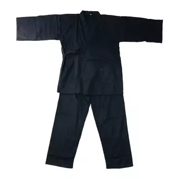 Cotton Soft Samue Pajamas Navy L [momoten] 100% Men s Women s
