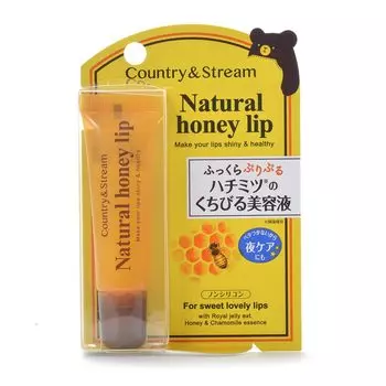 Country & Stream Honey Moisture Lip Balm 10g - Увлажняющий уход за губами