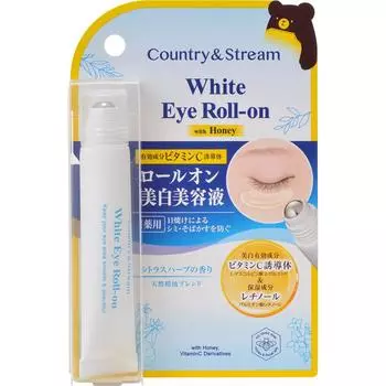 Country Stream Medicated White Vc Eye Roller On 15 мл Ida Laboratories