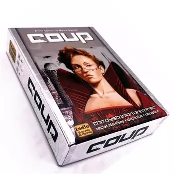 Coup Английская настольная игра Веселая карточная игра для 2-6 человек Для праздничной вечеринки Семейное собрание