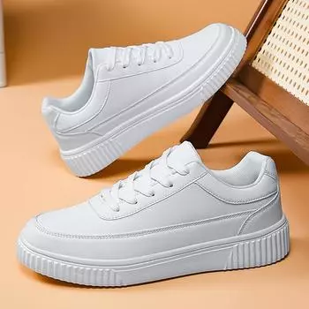Couple fashion low-top little white shoes summer outdoor casual board shoes simple youth trend men s shoes 36