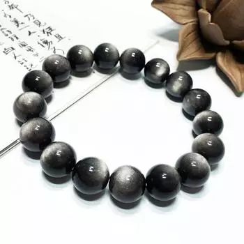 Couple Men and Women Single Circle Crystal Ornament Silver Stone Boutique Grade 8mm