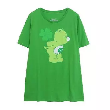 Couple s Export Slim Looking Casual and Comfortable Half Sleeve Cartoon Slight Flaw M