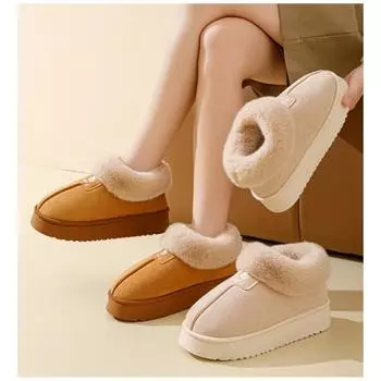 Парные флисовые водонепроницаемые тапочки 36-37