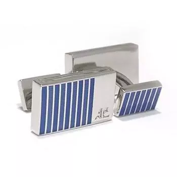 Courreges Andre Courreges Запонки манжеты Запонки Сделано в Японии Официально лицензированный продукт ACC12004 синий