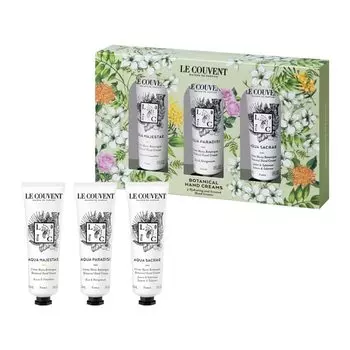 Couvon Maison de Botanical Коллекция кремов для рук Aqua Majestae Aqua Paradisi Aqua Sakurae Подарок Веганский сертифицированный [Le Parfum]