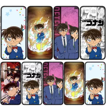 Cover for iPhone 15 14 Xiaomi Redmi Note 13 12 11 Pro Max X 8 7 9 XR Samsung Galaxy S24 S23 A05 OPPO A15 Huawei Anime Detective Conan Phone Case