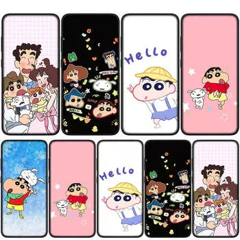 Cover for iPhone 15 14 Xiaomi Redmi Note 13 12 11 Pro Max X 8 7 9 XR Samsung Galaxy S24 S23 A05 OPPO A15 Huawei Comics Shin Chan Shinchan Phone Case