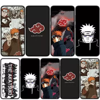 Cover for iPhone 16 15 14 Xiaomi Redmi Note 13 12 11 Pro Max X 10 8 9 XR Samsung Galaxy S24 S23 A05 A15 13C OPPO Huawei Anime Pain Akatsuki Phone Case for iPhone 14 экрю