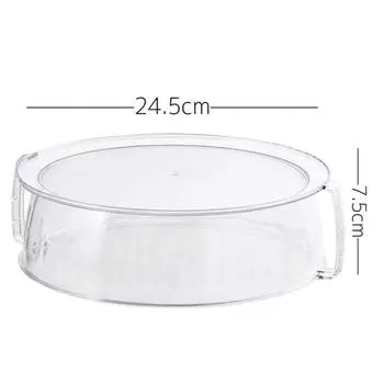 Cover Microwave Oven With Handle And Splash Proof For Dining Table And Kitchen