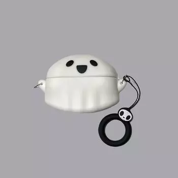 Cover New Niche IKF Air Clip Ear Clip Bluetooth Headset Shell Bone Conduction Ikfairclip Earphone Sleeves Shatter-resistant Men and Women Good-looking iKF Air Clip/art edition White Ghost [Send Ring]]