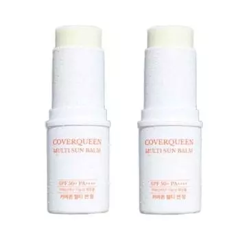 Cover Queen Sun Stick Stick Sun Cream (SPF50+ PA++++), 2 units, 15g