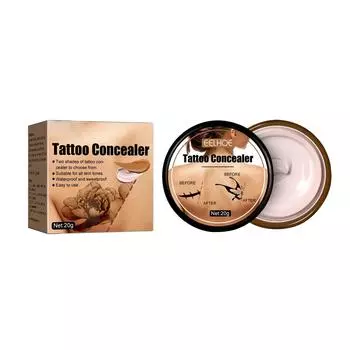 Cover Scar Cover Concealer Makeup Concealer Set Водостойкий макияж Skin Scar Dark Birth Spot Concealer для мужчин и женщин 20 г One Size