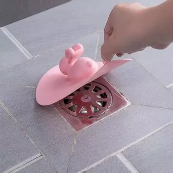 Cover Silicone Shower Room Drain Plug Bathroom Accessories Floor Drain Cover Drain Cover S синий