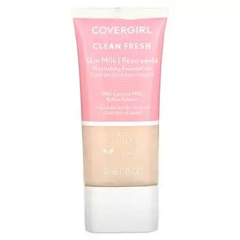 Covergirl, Clean Fresh, питательная тональная основа Skin Milk, 510 Porcelain, 1 жидкая унция (30 мл)