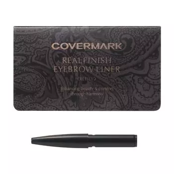 COVERMARK Real Finish Eyebrow Liner Refill Natural Brown (Eyebrow Ink) 02