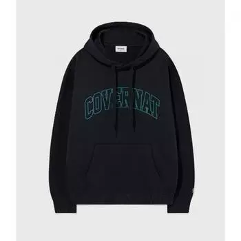 Covernot Arch Logo Drop Fit Hoodie B1 Co2501hd36 Dn Gn 1.CO2501HD36 DN S