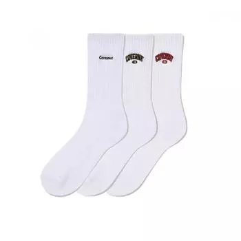 Covernot Authentic Arch Multi Logo Socks 3p B1 Co2407tc04 Mt 1.CO2407TC04 MT FREE