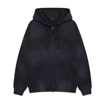 Covernot Cvnt Dying Hoodie Zip Up Pigment B1 Co2403hz08 Ch Pw Br 1.CO2403HZ08 CH S