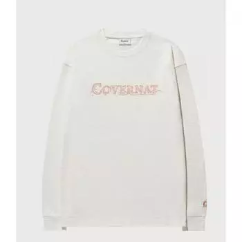 Covernot Sketch Logo Graphic Long Sleeve B1 Co2501lt05 Wh Tp 1.CO2501LT05 WH S