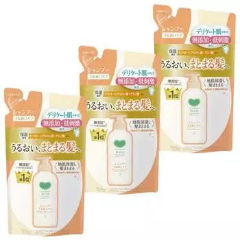 Cow brand additive-free shampoo moisture care refill 3p