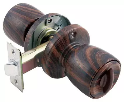 COW Easy Replacement Door Lock Display Lock Wood Grain 10474