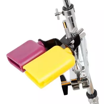 Cowbell Drum Set Ударный инструмент Требл-бас Двойной колокольчик Большой барабан Ударный инструмент S.fields.inc