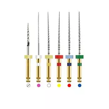 COXO SOCO SC Стоматологические никель-титановые машинные файлы Термическая активация Файл для корневых каналов Эндодонтические ротационные файлы 10 коробок