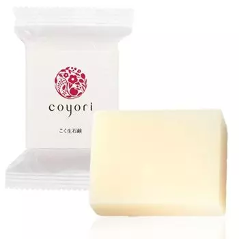 Coyori Rich Raw Soap 70 г Мыло для умывания лица, каркасное, замешанное, высушенное в печи, без добавок, для сухой кожи, для чувствительной кожи, увлажнение, отшелушивание, уход за лицом Koyori /