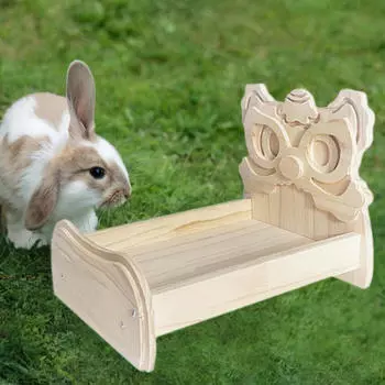 Cozy Bed for Guinea Pigs And Small Animals, Ideal Habitat Bunnies Ferrets S