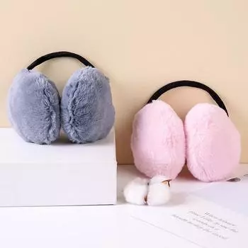 Cozy Milk Ear Warmer: Cute, Insulated Earmuffs for Girls Warm Earmuffs розовый