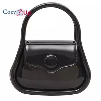 Сумка Cozy Up PVC Soft Handbag из силикона и желе 16x11x7cm розовый