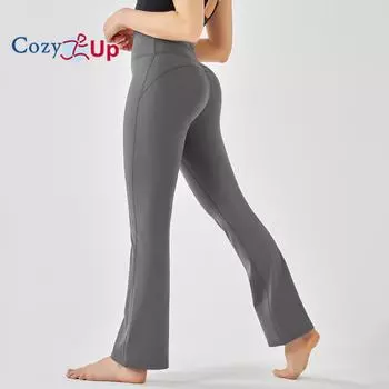 Cozy Up Широкие брюки женские штаны для йоги эластичные свободные повседневные спортивные штаны для отдыха S