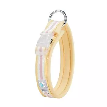 CP500 Ошейник для собак для средних и крупных собак Мягкий неопреновый ошейник с подкладкой Нейлоновый прочный регулируемый ошейник для питомцев Принадлежности S