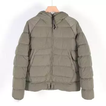 CP Company 23FW Хромированный капюшон для очков R с мягкой подкладкой цвета хаки 15CMOW027A006369G335
