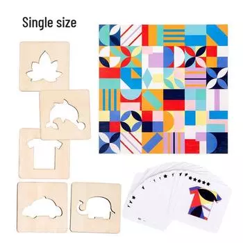 CPC Любимая инфлюенсерами креативная цветная настольная игра для взрослых и развивающая игрушка для детей 0-3 лет