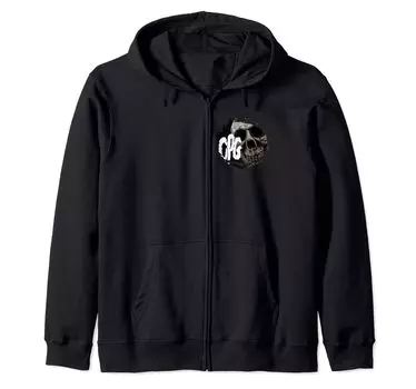 CPG Ripped Circle Zip Parka чёрный