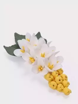 Цяо Линь Керамическая цветочная благовонная палочка ручной работы, украшения для чайной церемонии, аксессуары для украшения дома