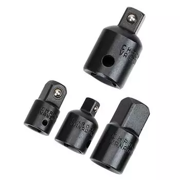 CR-V хром-ванадиевая сталь высокой твердости, практичный гаечный ключ с храповым механизмом, набор гаечных ключей, конвертер, 4 шт., 1/4, 3/8, 1/2, адаптер для ключей