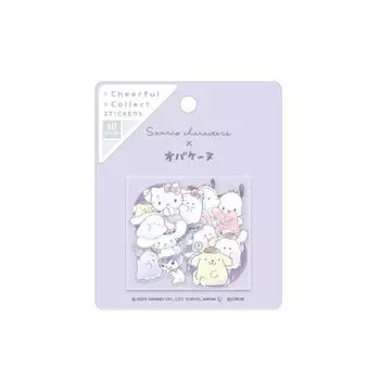 Cracks Cheerful Collect Stickers 116493 Sanrio Characters/Obakaine