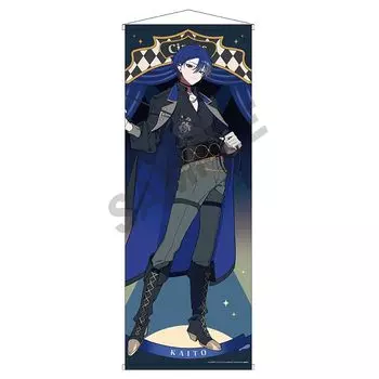 Cracks Hatsune Miku Tapestry KAITO Black Circus H1900 x W700mm Made of Suede Life-size Approx.