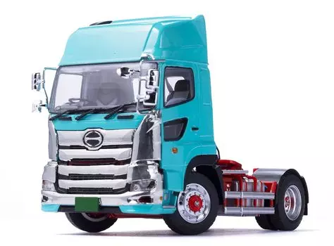 Craft Hino Profia SH High Roof Light Green Текущая модель Окрашенная литая модель Полный продукт KK1300SHKB Platts/Ken 1/50 42 Cab/High светло-зеленый