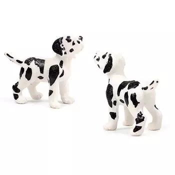 Craft Милая имитация собаки гончей украшения мопса собака модель животного фигурки миниатюрные украшения D