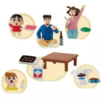 Craft New Year s Noha Ga Dan Ran Marquis All Yaki Ni Ku Dazo Полный набор из 6 штук