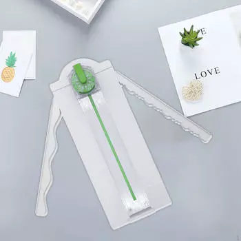 Craft Paper Cutter Scrapbooking Tool in 1 Manual Trimmer Cutting for Label Photo