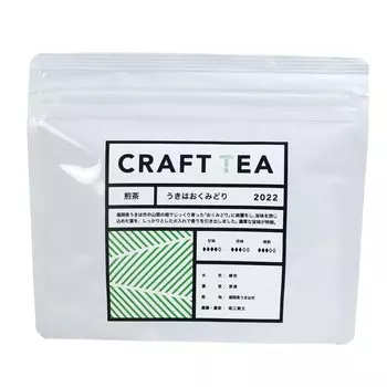 CRAFT TEA Чай ручной работы Зеленый чай Произведено в префектуре Фукуока Чайные пакетики Ukiha Okumidori 4 г x 10 упаковок эквивалентно упаковке Cold Brew Gift 1,5 л