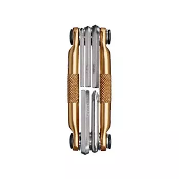 CRANK BROTHERS Bicycle Tool Maintenance and Repair Gold Multi-5 Kit, Multi-Function Tool, Portable,