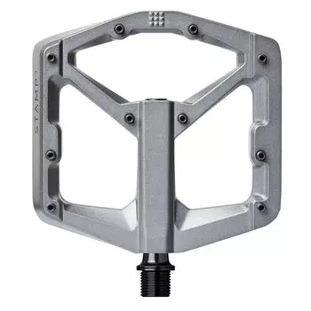 CRANK BROTHERS Stamp 3 MTB Flat Magnesium Gray Pedals, Body, Large, серый